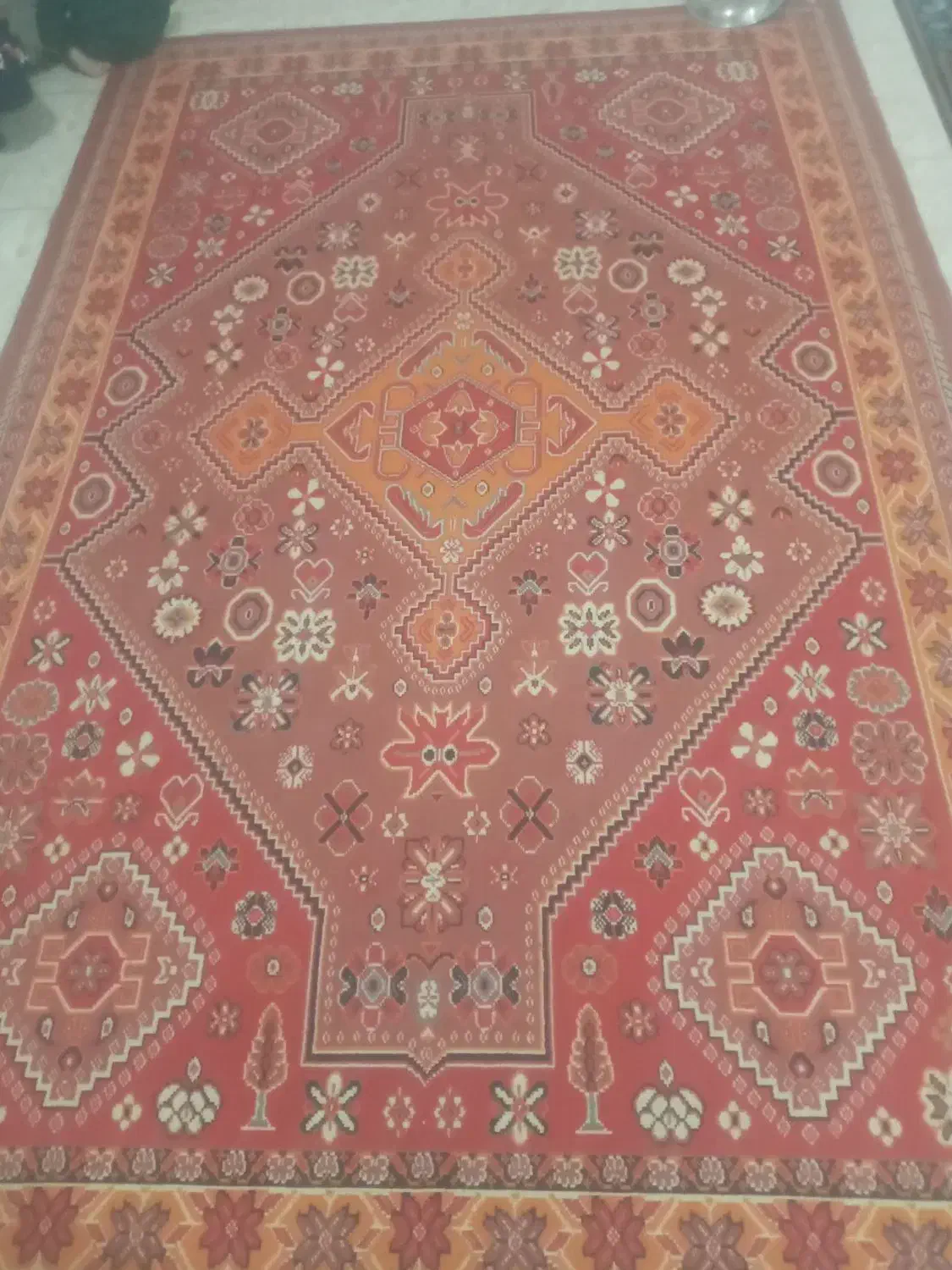 گلیم فرش نو اک تو پلاستیک|گلیم، جاجیم، گبه|پلدختر, |دیوار