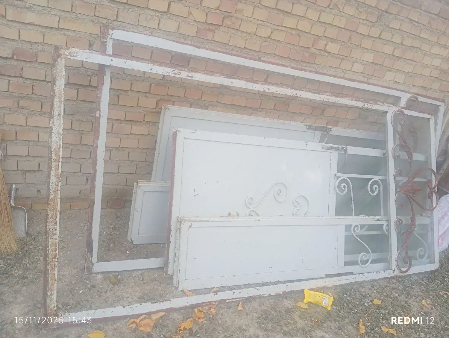 یک عدد درب آهنی منزل|مصالح و تجهیزات ساختمان|سلماس, |دیوار