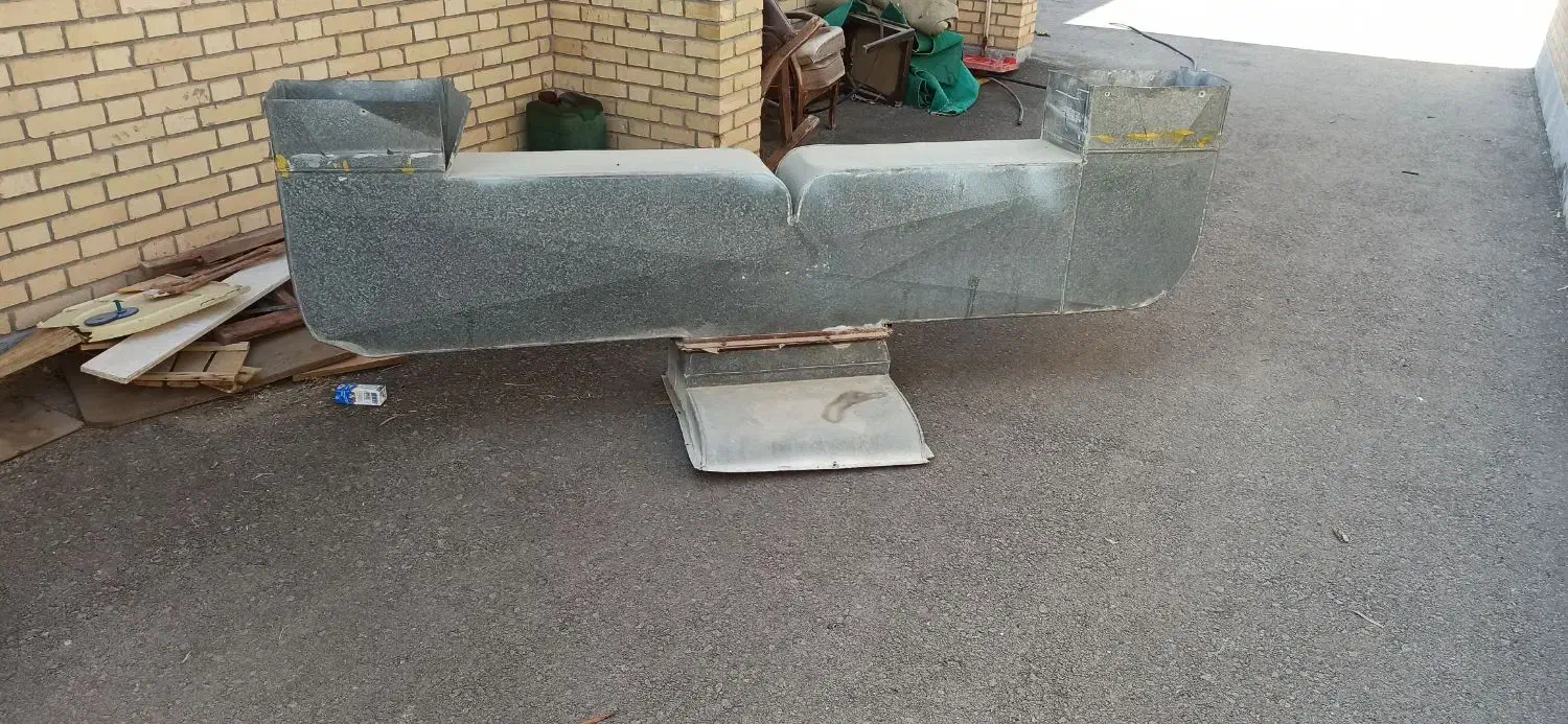 کانال کولر|کولر آبی|جهرم, |دیوار