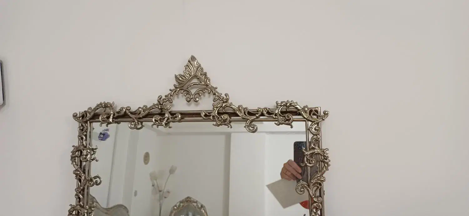 آینه شمعدان برنز|آینه|همدان, |دیوار