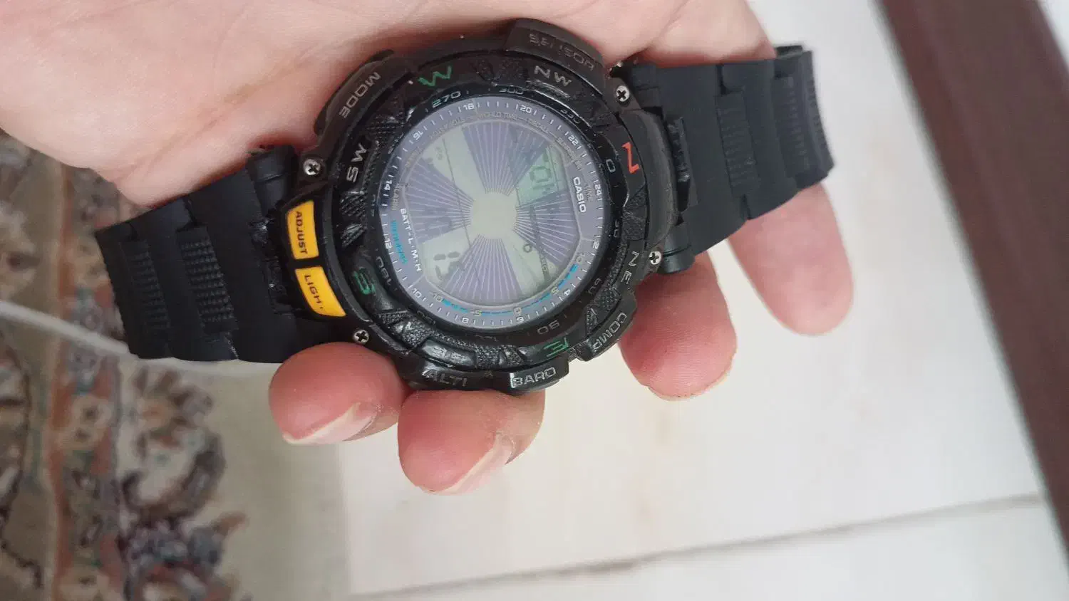 کاسیو پروتراک|ساعت|اندیشه, اندیشه فاز ۳|دیوار