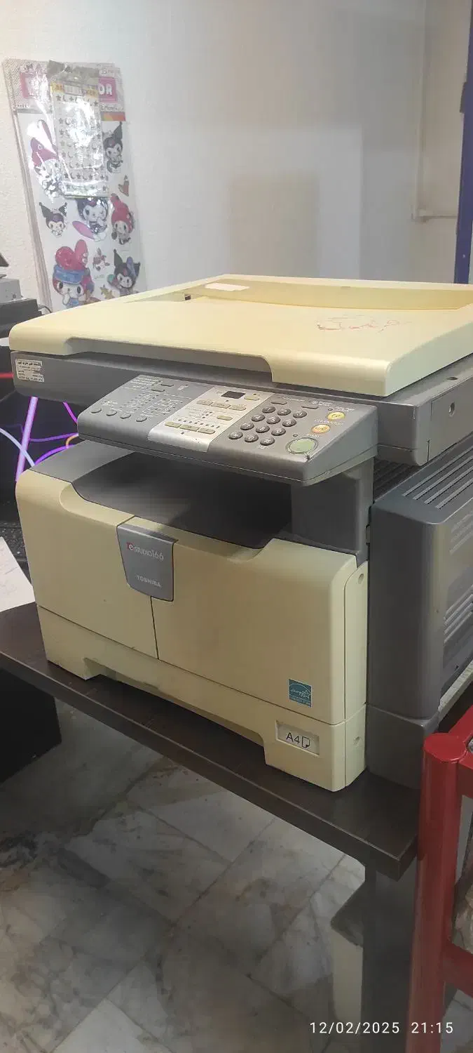 پرینتر سه کاره توشیبا 166|پرینتر، اسکنر، کپی، فکس|بوشهر, |دیوار