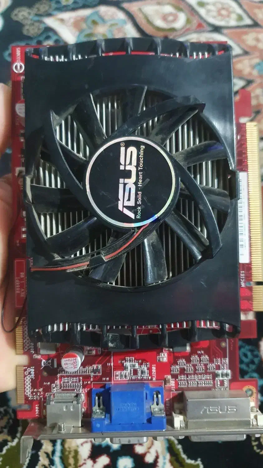 گرافیک ۱ گیگ Ddr3 asus|قطعات و لوازم جانبی رایانه|نیشابور, خیام|دیوار