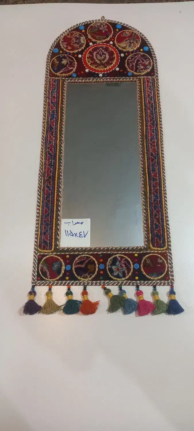 آینه صنایع دستی|صنایع دستی و سایر لوازم تزئینی|بندرلنگه, |دیوار