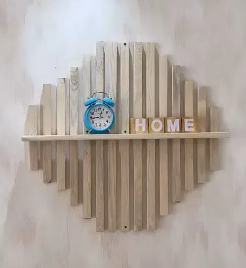 دیواری طرح چوبی|کتابخانه، شلف، قفسه‌های دیواری|تبریز, |دیوار