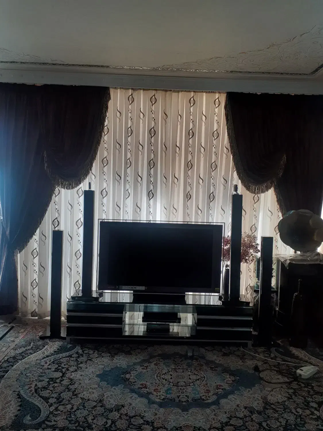 پرده|پرده، رانر، رومیزی|اصفهان, شاهد|دیوار