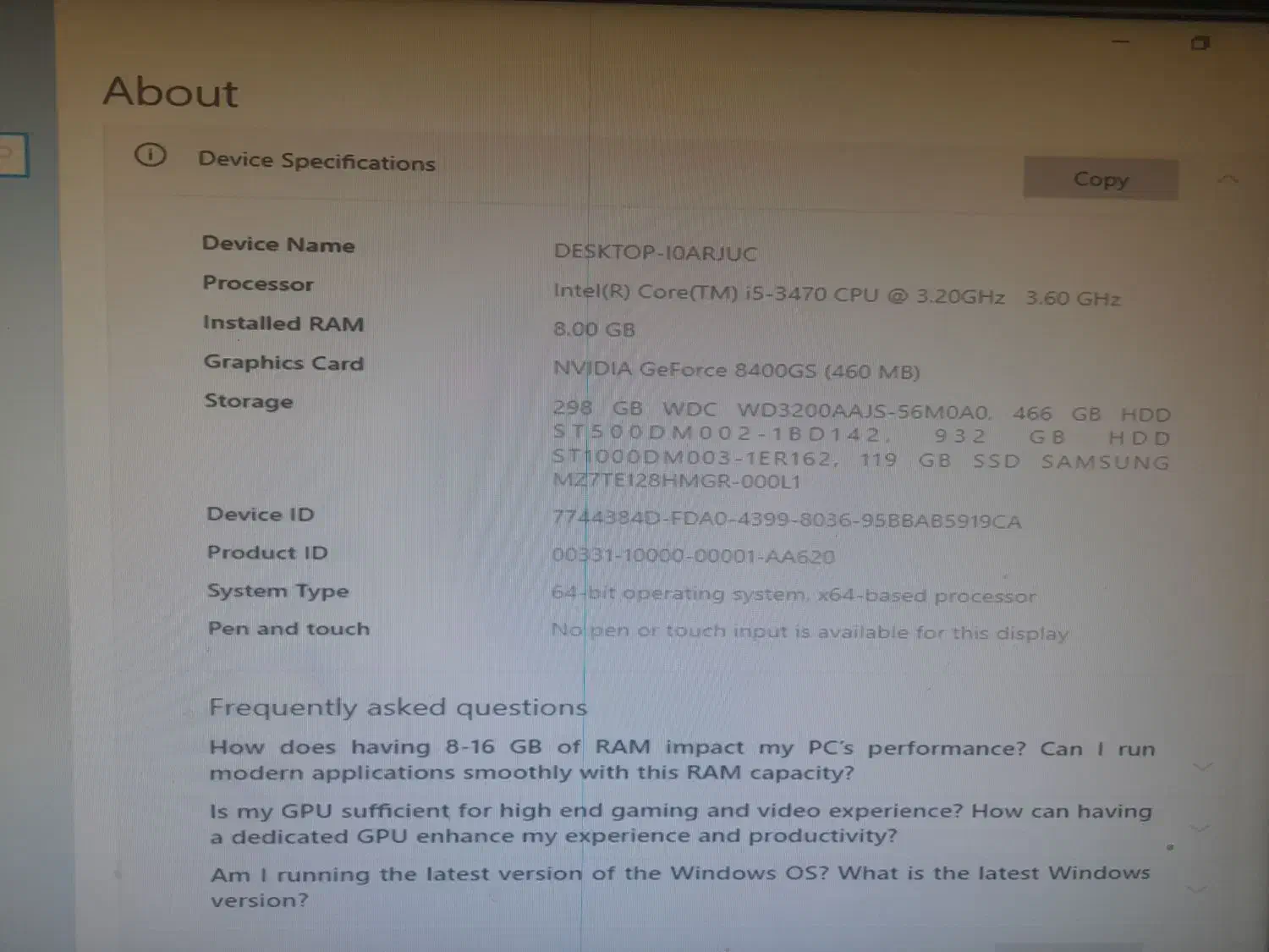 کیس کامپیوتر|رایانه رومیزی|اردبیل, |دیوار