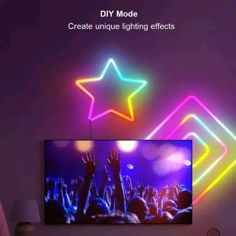 نئون ۷رنگ مخصوص دکوراسیون|ریسه و چراغ تزئینی|اهواز, نادری|دیوار