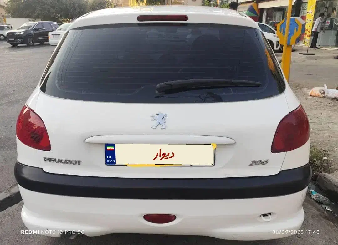 ۲۰۶ مدل ۹۹ خوش رکاب|خودرو سواری و وانت|پاکدشت, پاکدشت (مامازند)|دیوار