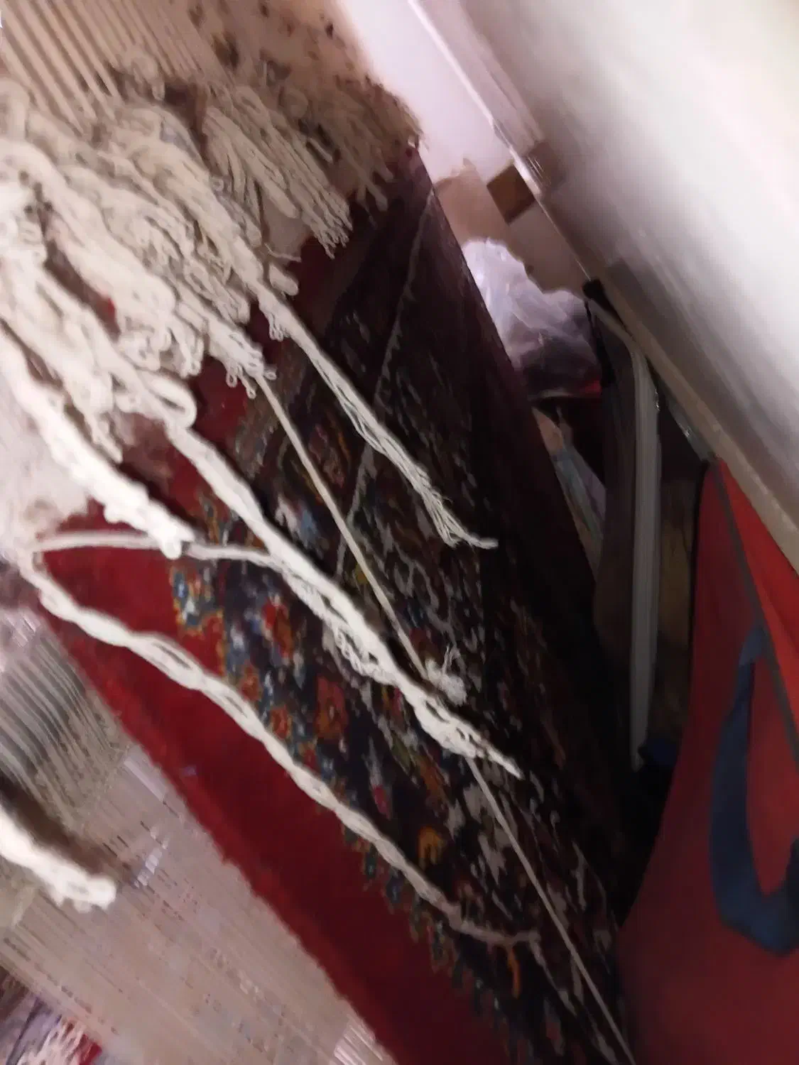 قالی نیمه بافت|فرش|شهرکرد, |دیوار