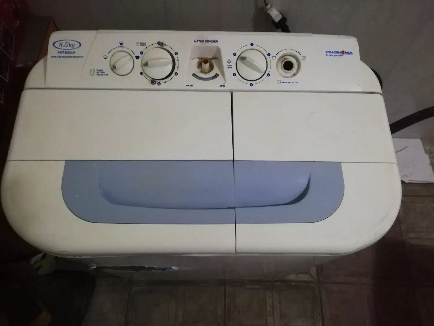 لباسشویی دوقلو پاکشوما کارکرده تمیز|ماشین لباسشویی و خشککن لباس|مشهد, گلبرگ|دیوار