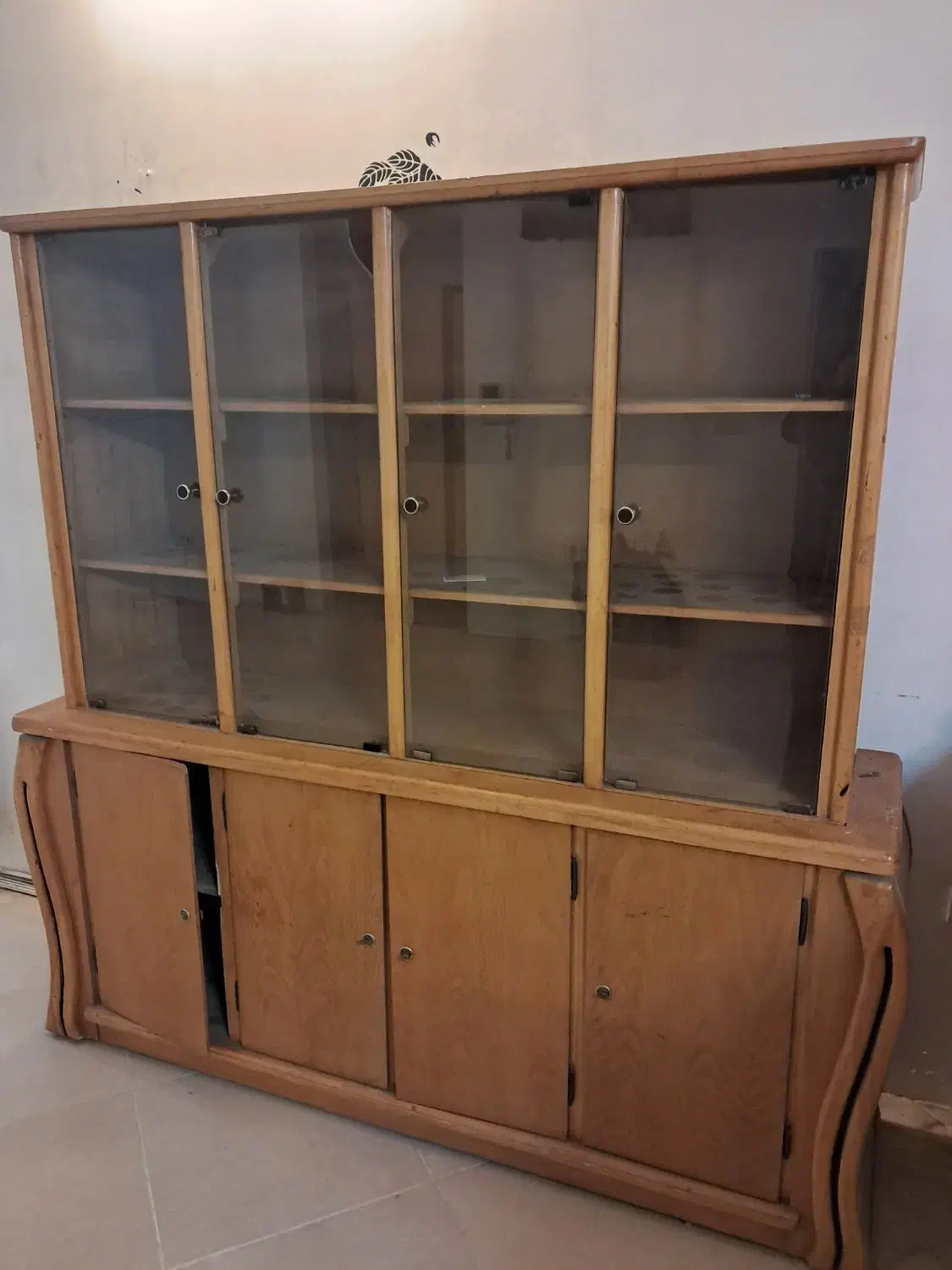 بوفه سالم چوب|بوفه، ویترین، کنسول|مشهد, چهارچشمه|دیوار