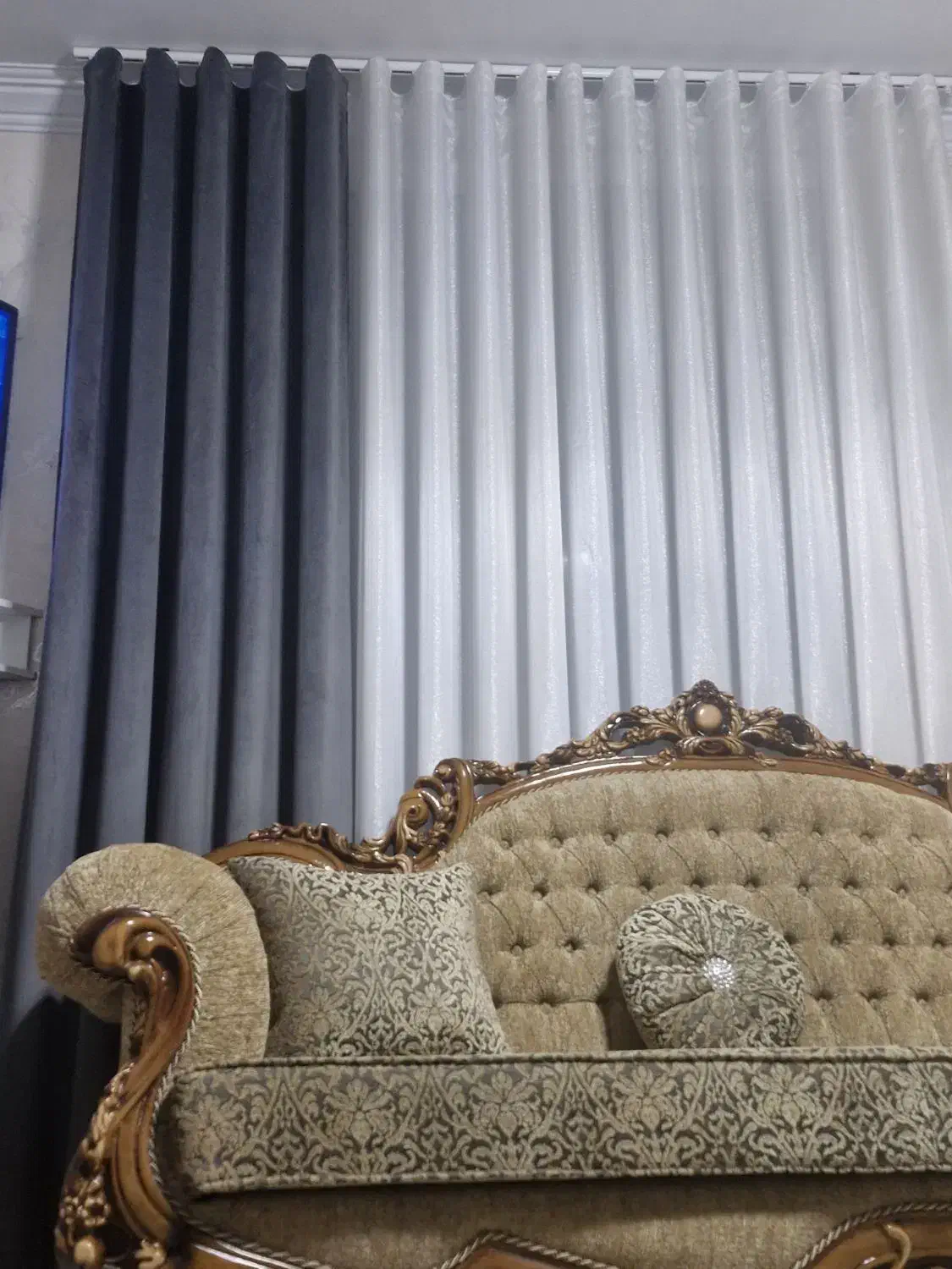 پرده|پرده، رانر، رومیزی|محمدشهر, سیدآباد|دیوار