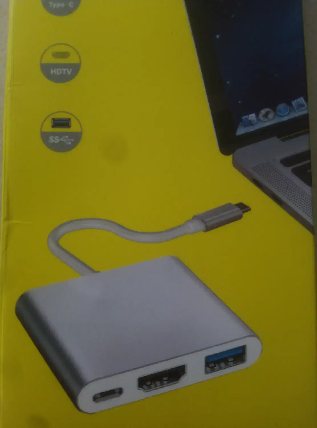 تبدیل Type-c به HDMI/USB 3.0|لوازم جانبی موبایل و تبلت|شیراز, ستارخان|دیوار