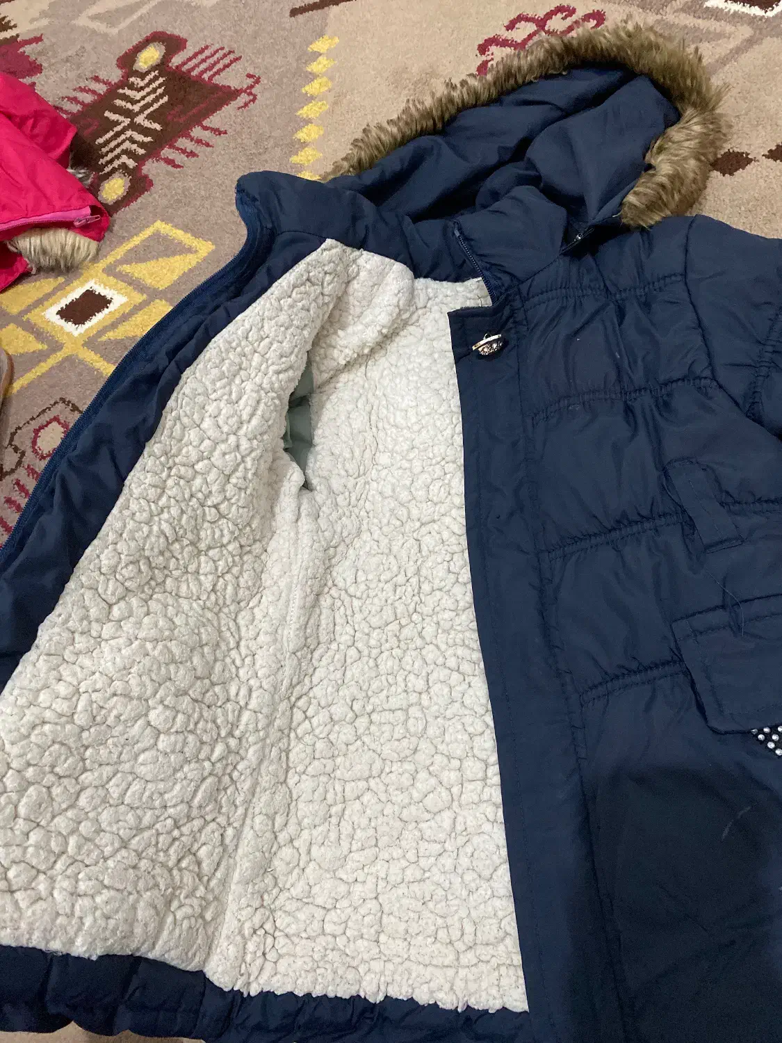 کاپشن دخترانه|کفش و لباس بچه|کرج, شهرک علی ابن ابیطالب (کوثر)|دیوار