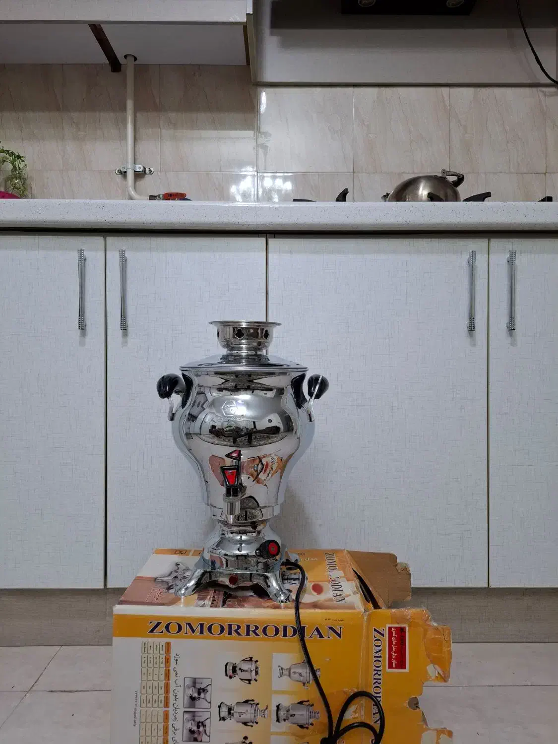 سماور برقی زمردیان|سماور، چایساز، قهوهساز|بندرعباس, |دیوار