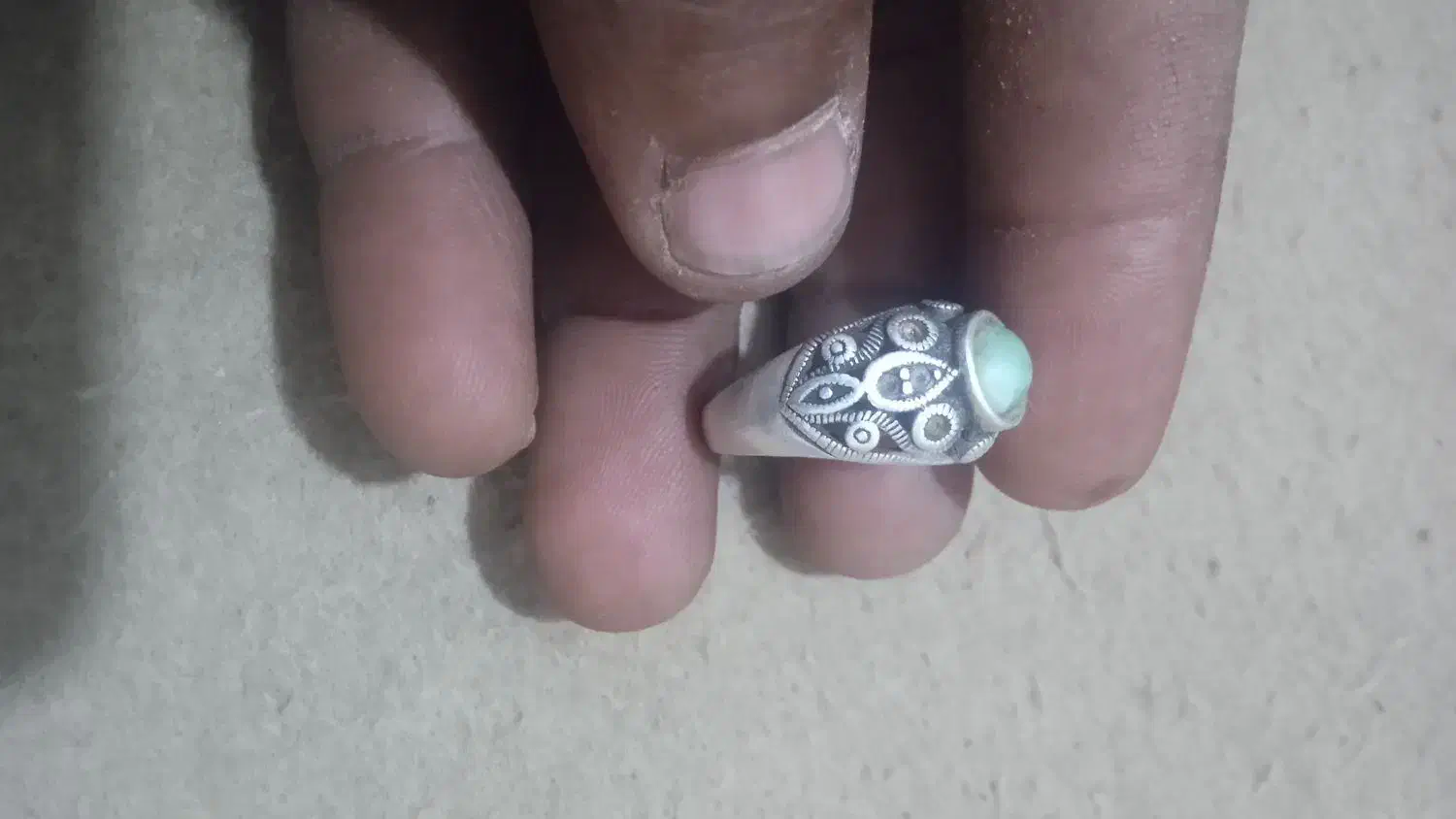 انگشتر فیروزه قدیمی|جواهرات|میناب, |دیوار