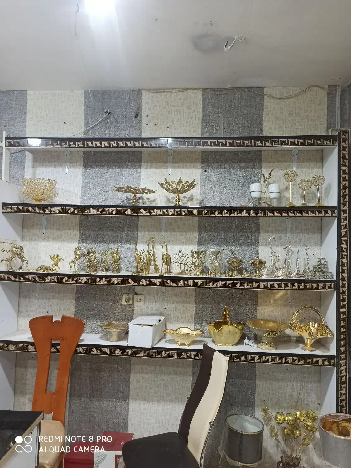 فروش قفسه mdfدرجه یک|کتابخانه، شلف، قفسههای دیواری|هرسین, |دیوار