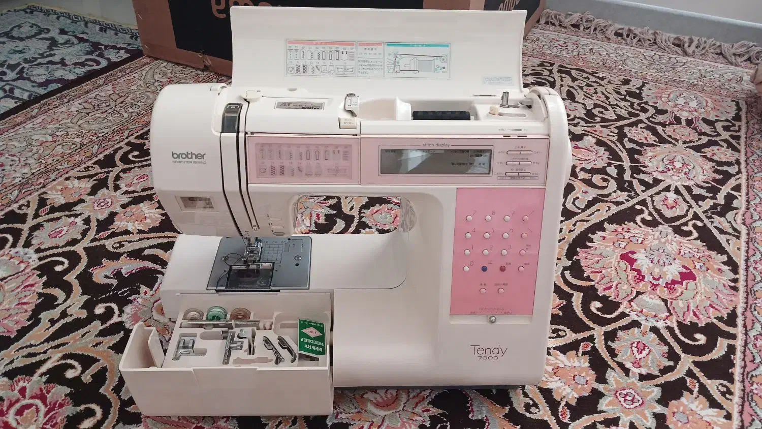 چرخ خیاطی صنعتی  برادر  ژاپنی|چرخ خیاطی و ریسندگی|شاهین‌شهر, شهرک هشت بهشت|دیوار