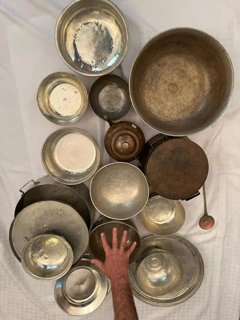 ظروف مسی|کلکسیون اشیاء عتیقه|تهران, علم و صنعت|دیوار