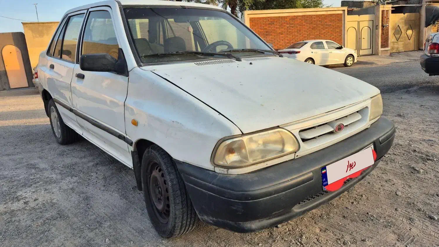 پراید  سفید مدل ۸۷|خودرو سواری و وانت|جیرفت, |دیوار