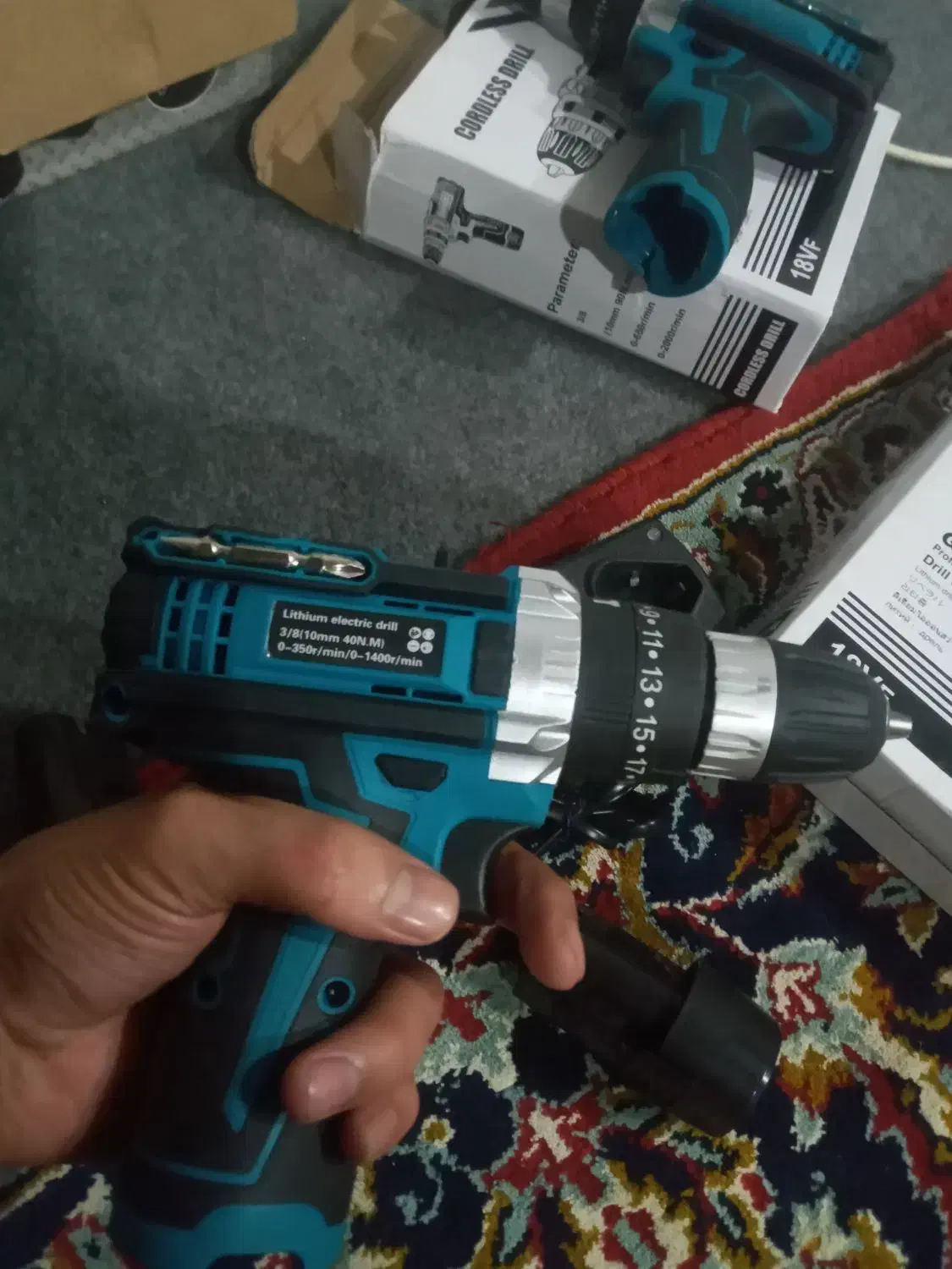 دریل شارژی تک باتری ماکیتا،و تک باتری اینتمیکس اصل|ابزارآلات|تنکابن, |دیوار