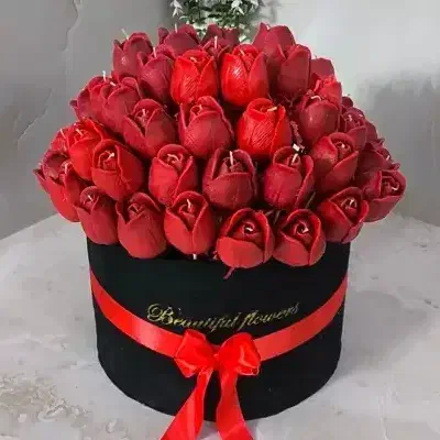 باکس گل جاودان شمعی|صنایع دستی و سایر لوازم تزئینی|قم, شهرک فاطمیه|دیوار
