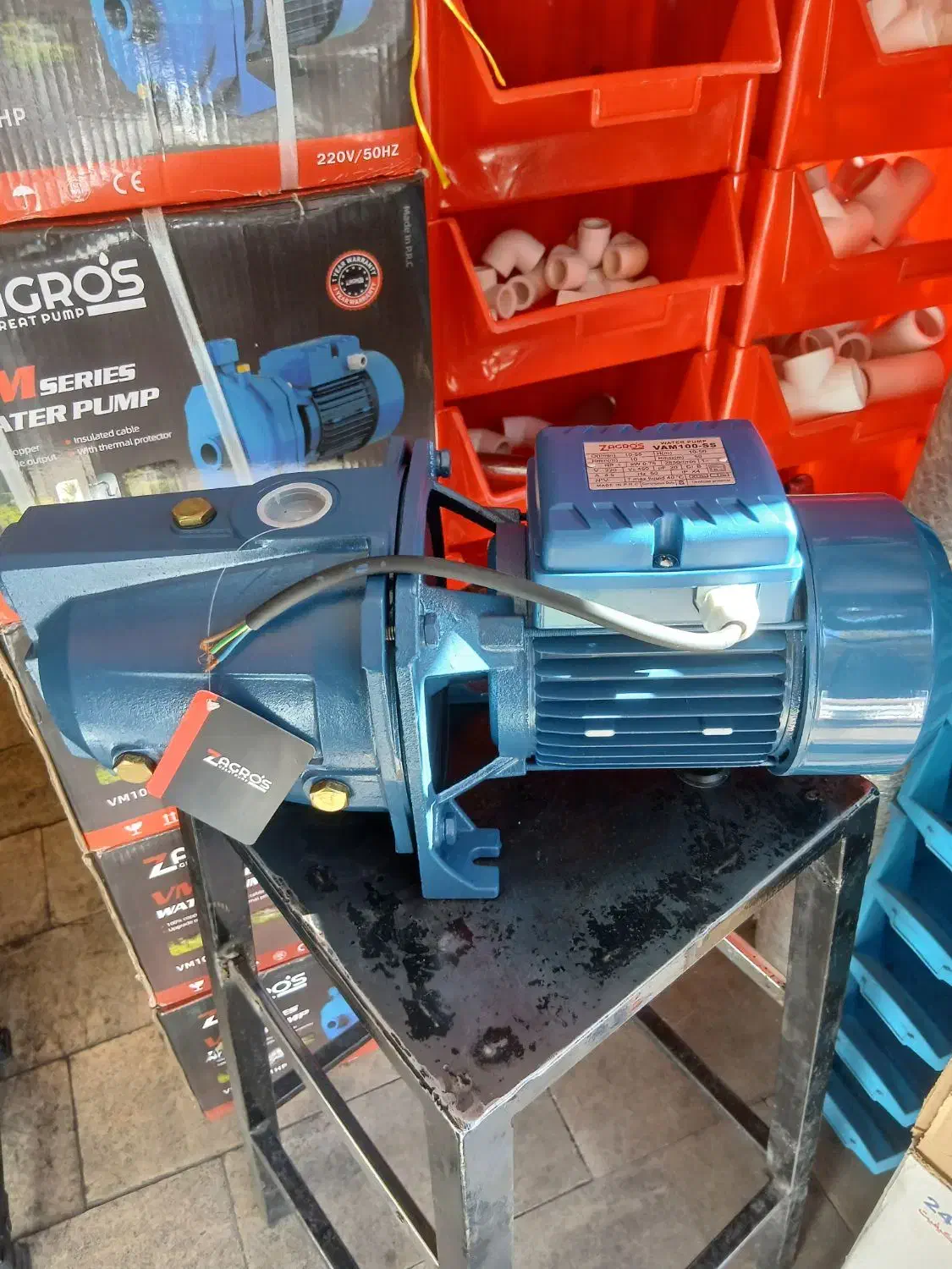 پمپ آب یک اسب جتی زاگرس|مصالح و تجهیزات ساختمان|تهران, جوادیه|دیوار