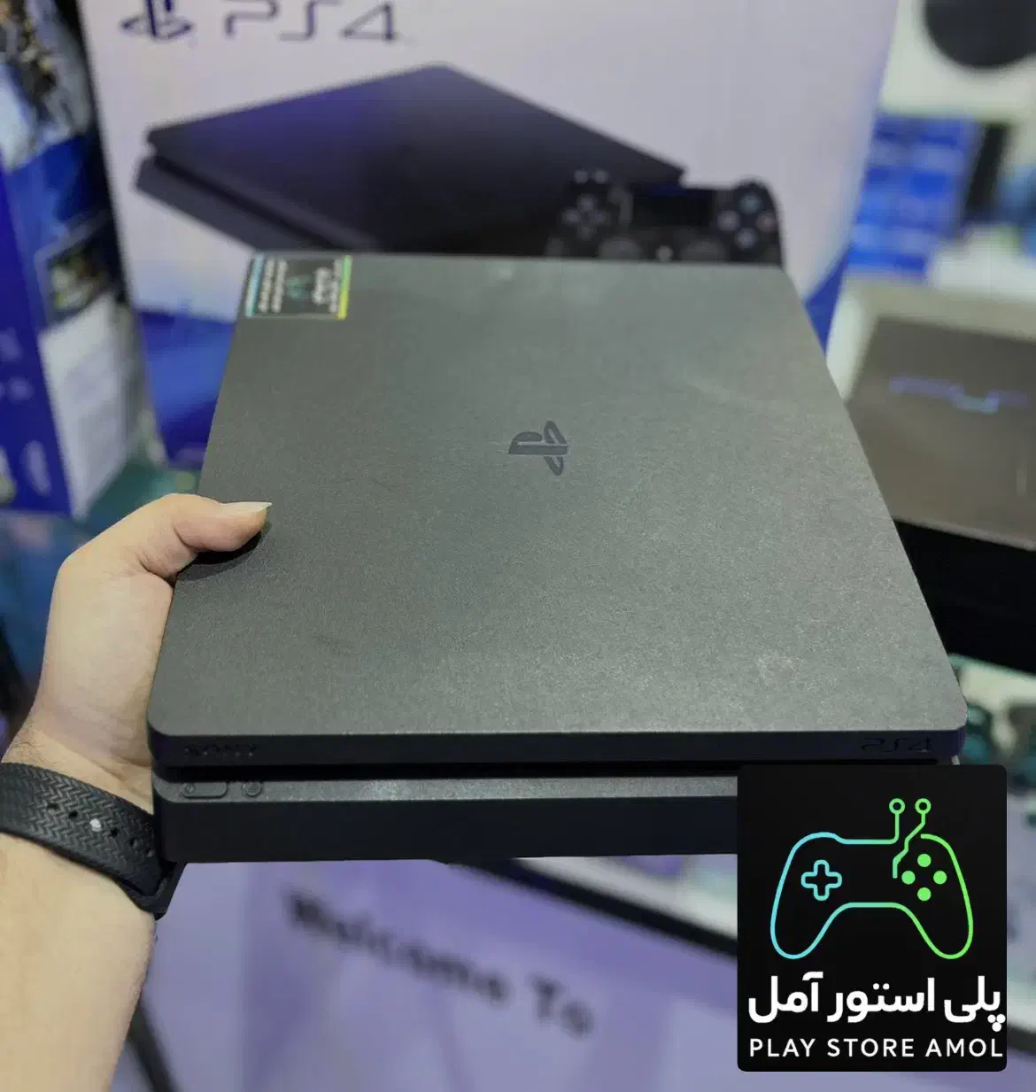 ps4 slim 500GB فول بازی تاپ|کنسول، بازی ویدئویی و آنلاین|آمل, |دیوار