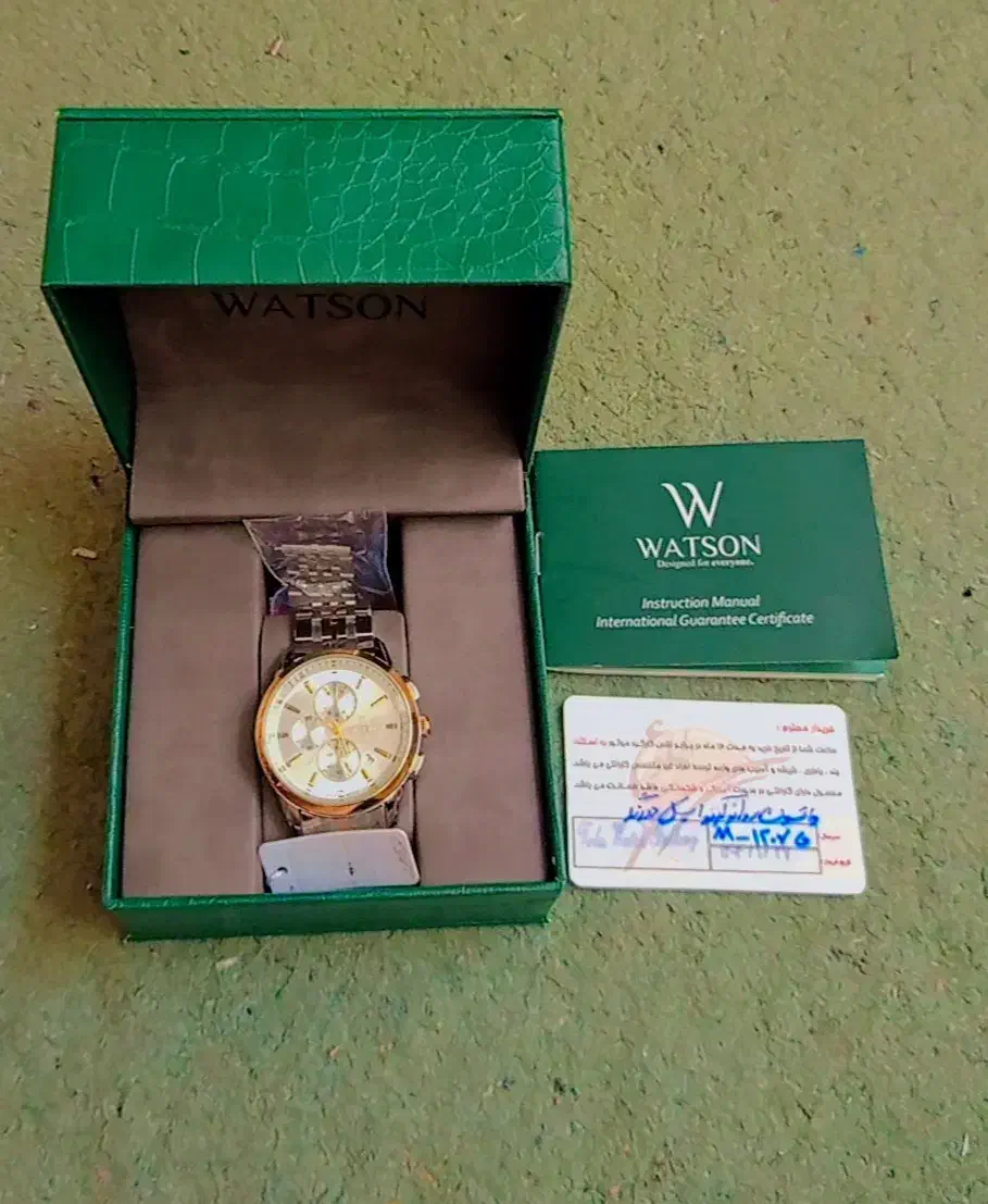 ساعت مچی سه موتوره آکبند واتسون|ساعت|تهران, والفجر (افسریه)|دیوار