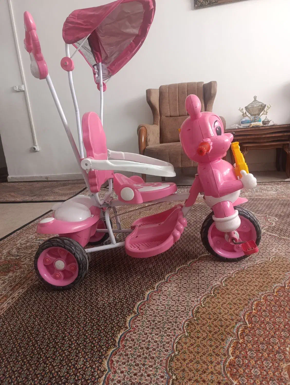 دو چرخه کودک موزیکال تمیز|دوچرخه، اسکیت، اسکوتر|سهند, |دیوار