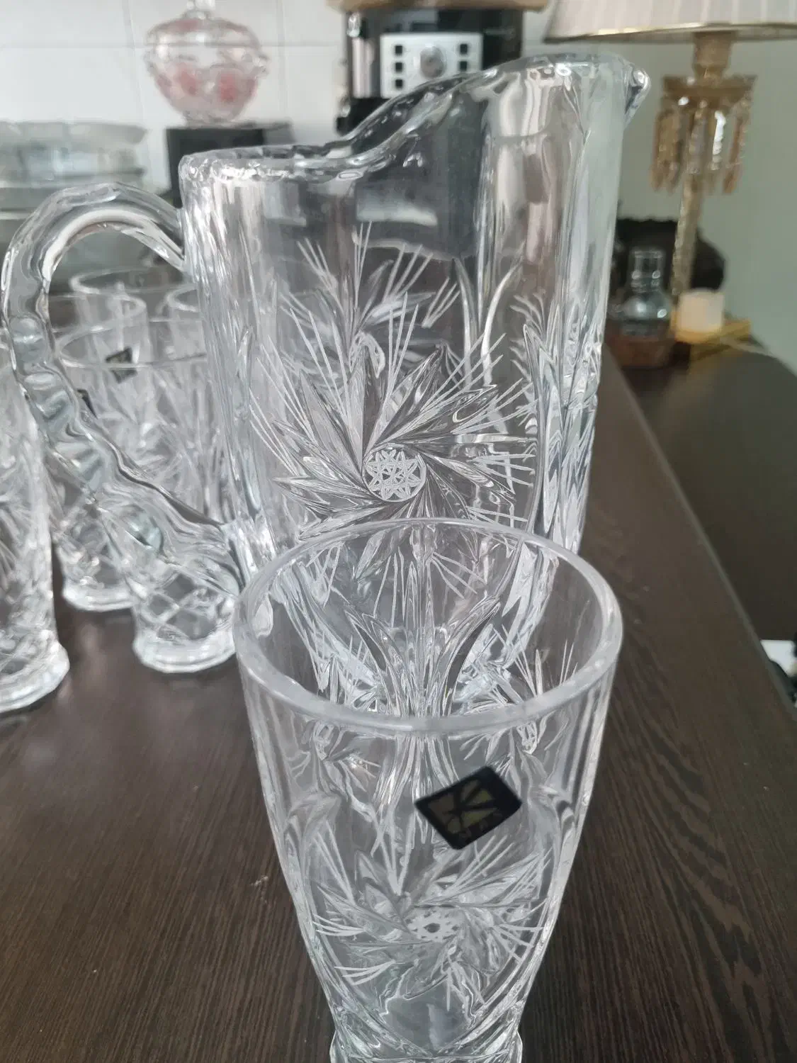 یک دست پارچ و لیوان|ظروف سرو و پذیرایی|تهران, افسریه جنوبی|دیوار