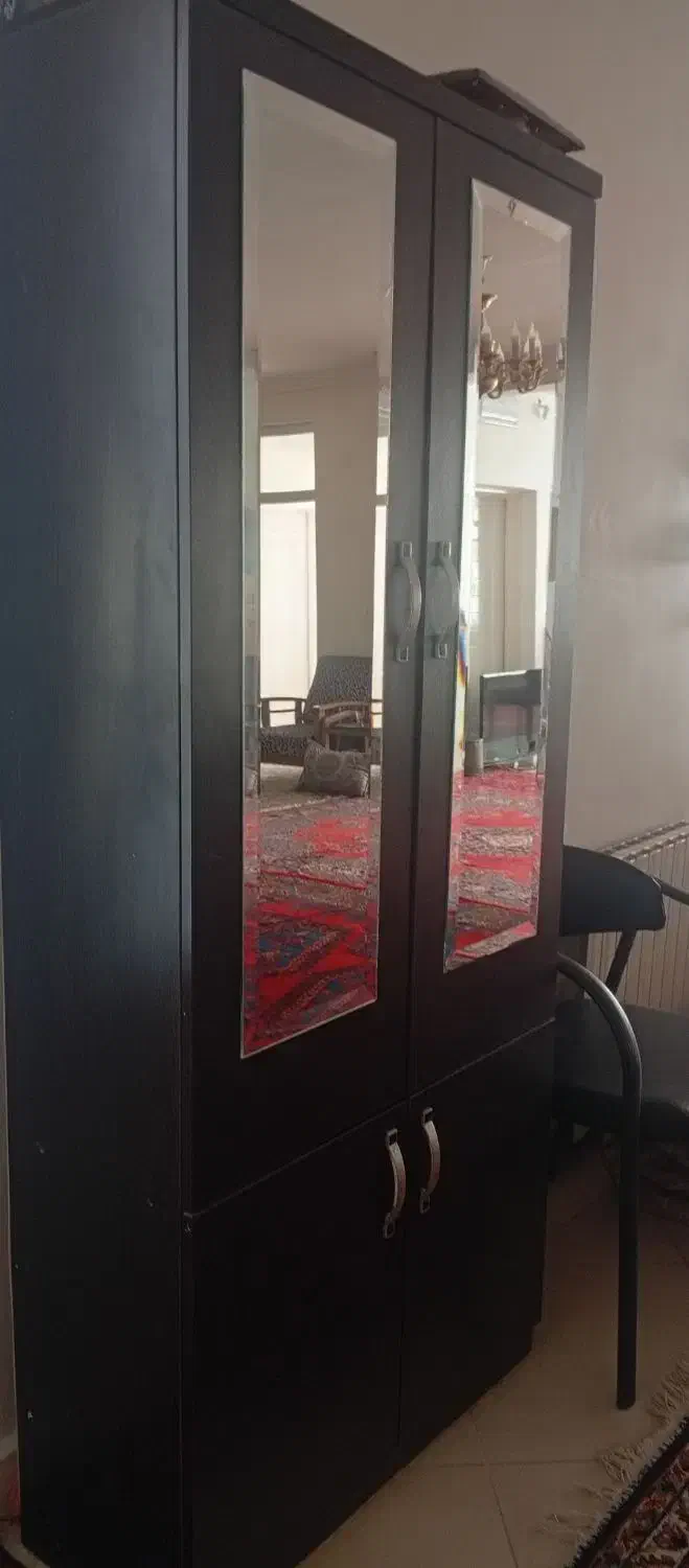 جاکفشی وآینه|جاکفشی، کمد، دراور|گلپایگان, |دیوار