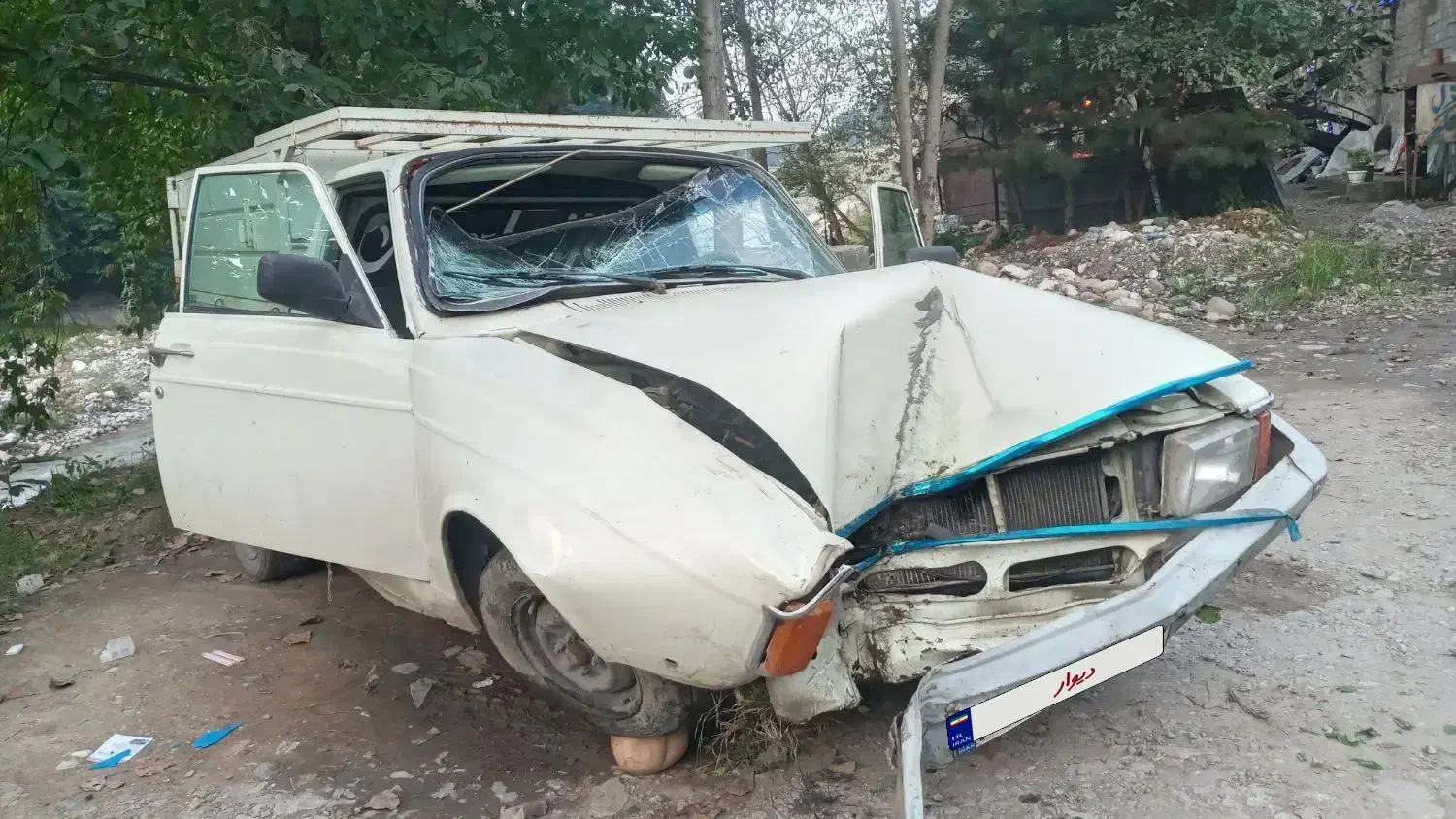 پیکان وانت تصادفی مدل ۸۸|خودرو سواری و وانت|چالوس, |دیوار