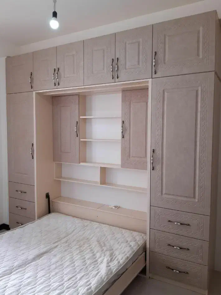 بخش کارهای چوبی و با قیمت تولیدی|تخت و سرویس خواب|رشت, ولکس|دیوار