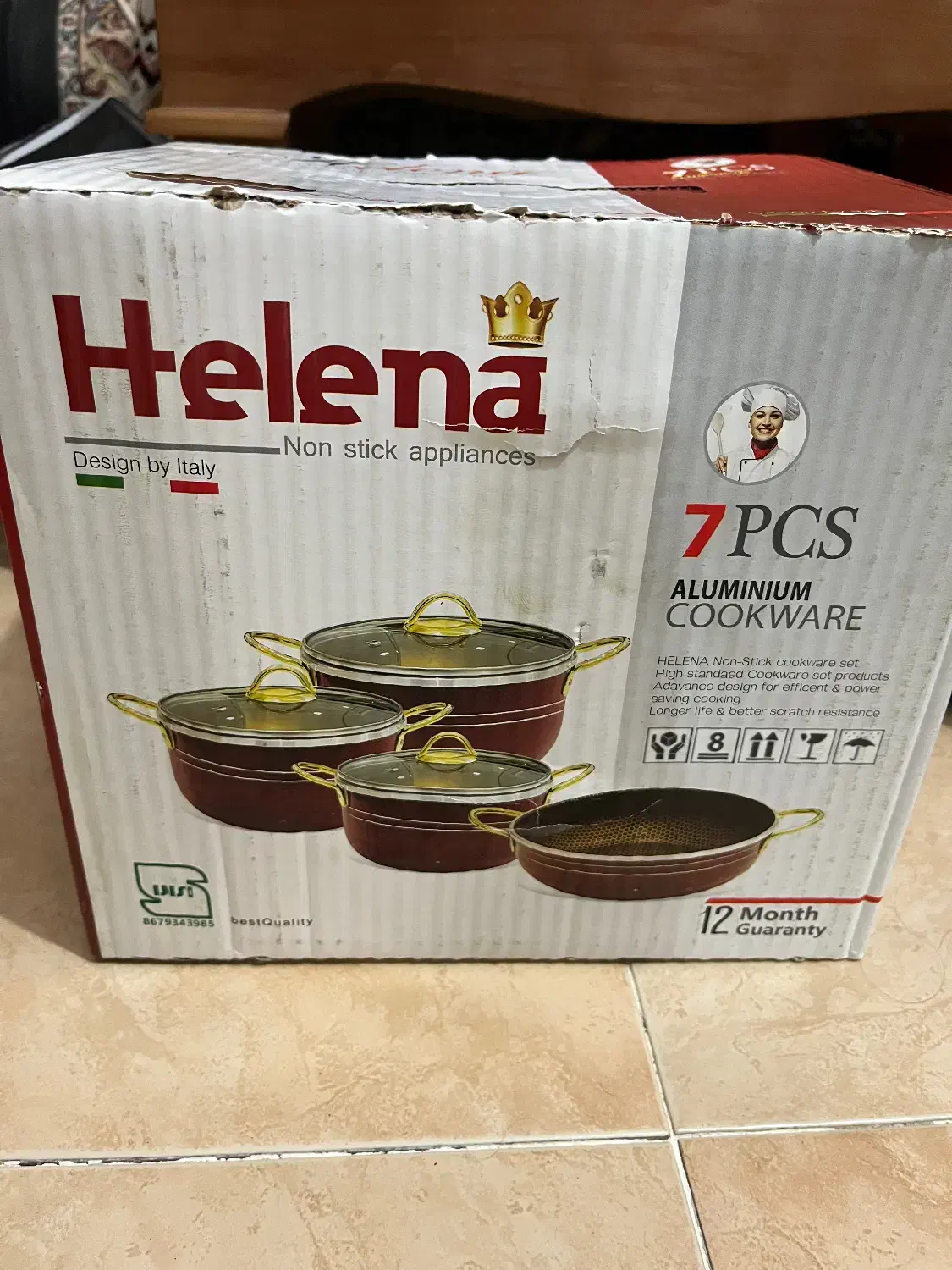 قابلمه چدن صورتی|ظروف پختوپز|اهواز, شهرک حفاری|دیوار