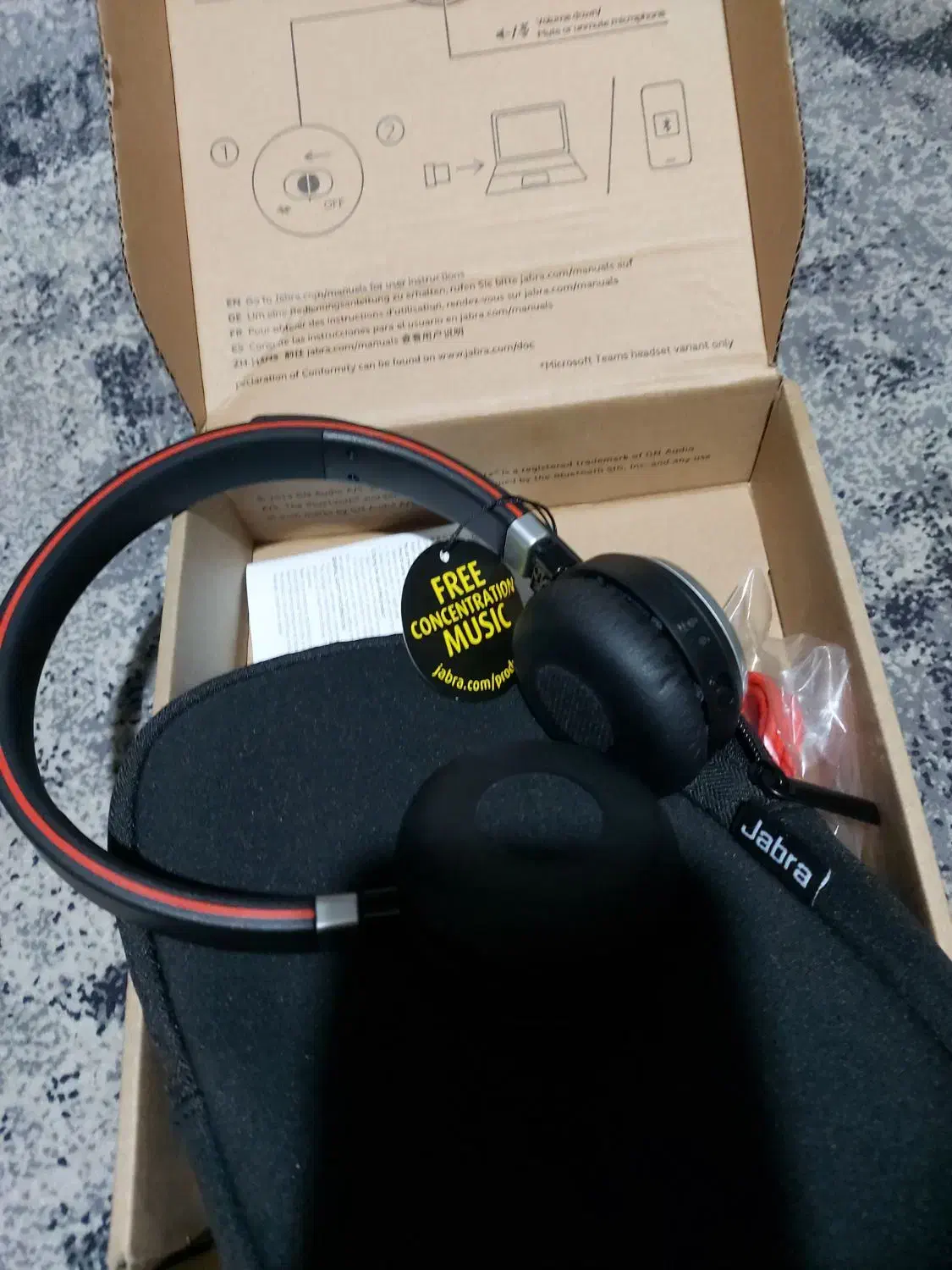 هدفون بی سیم جبرا  evolve 65|پخش‌کننده همراه|تهران, گیشا|دیوار