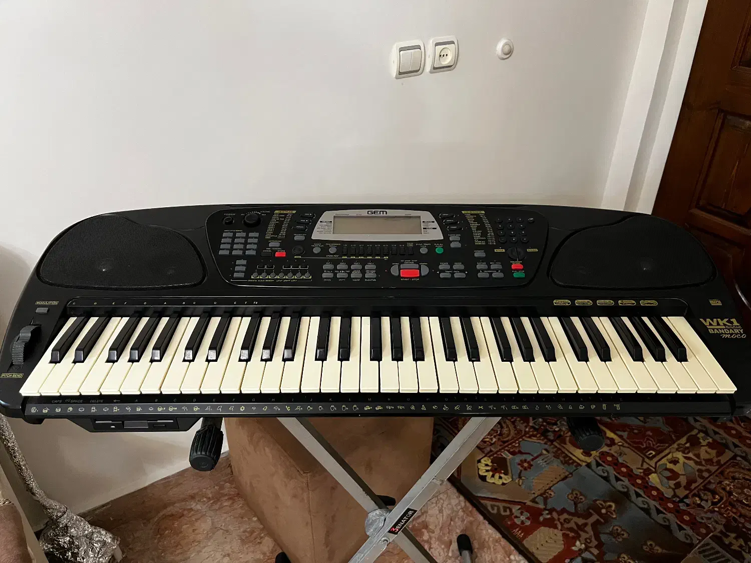 ارگ GEM WK1 (بندری)|پیانو، کیبورد، آکاردئون|تهران, تهرانپارس جنوبی|دیوار