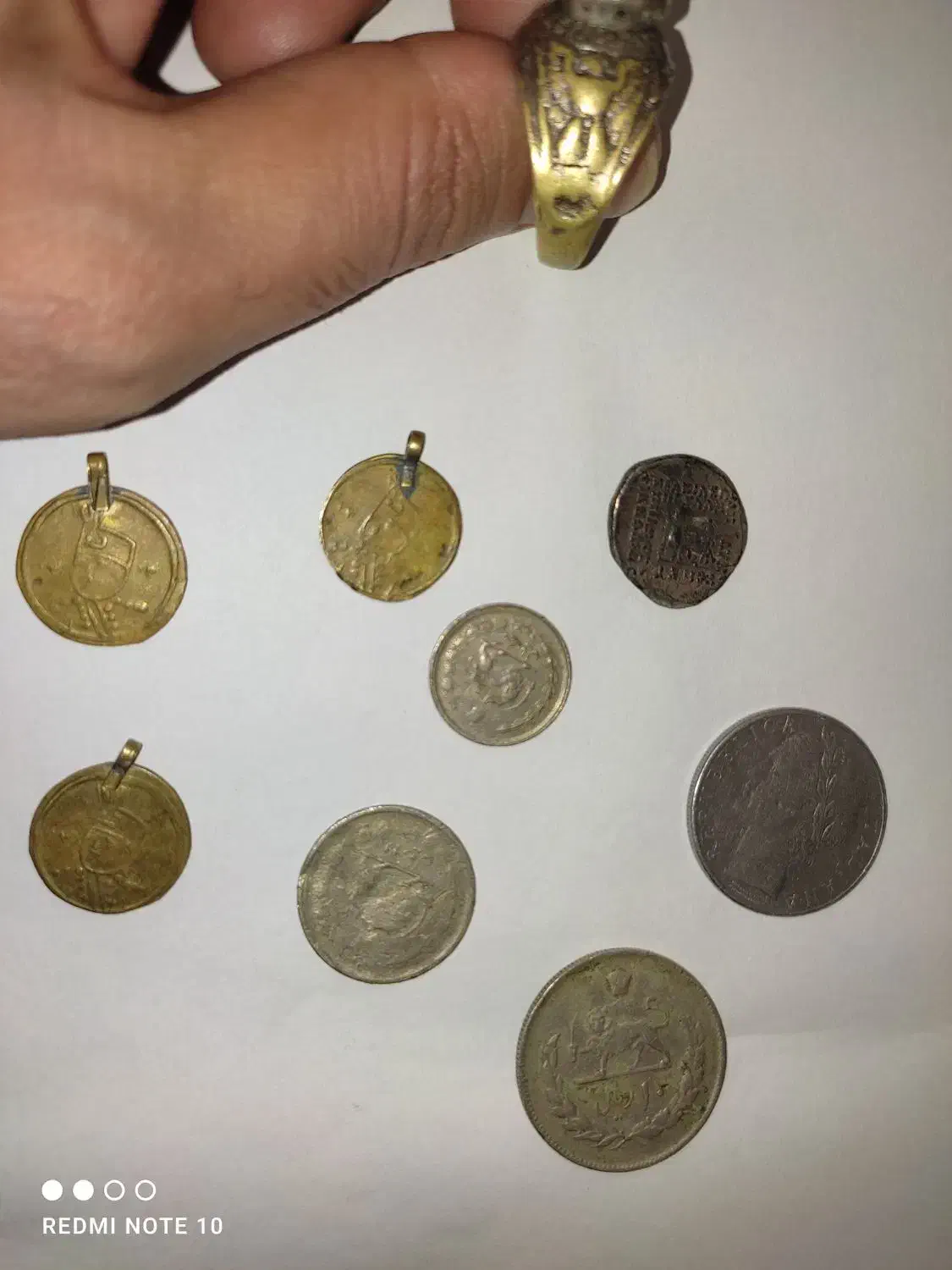 سکه قدیمی|کلکسیون سکه، تمبر، اسکناس|لردگان, |دیوار