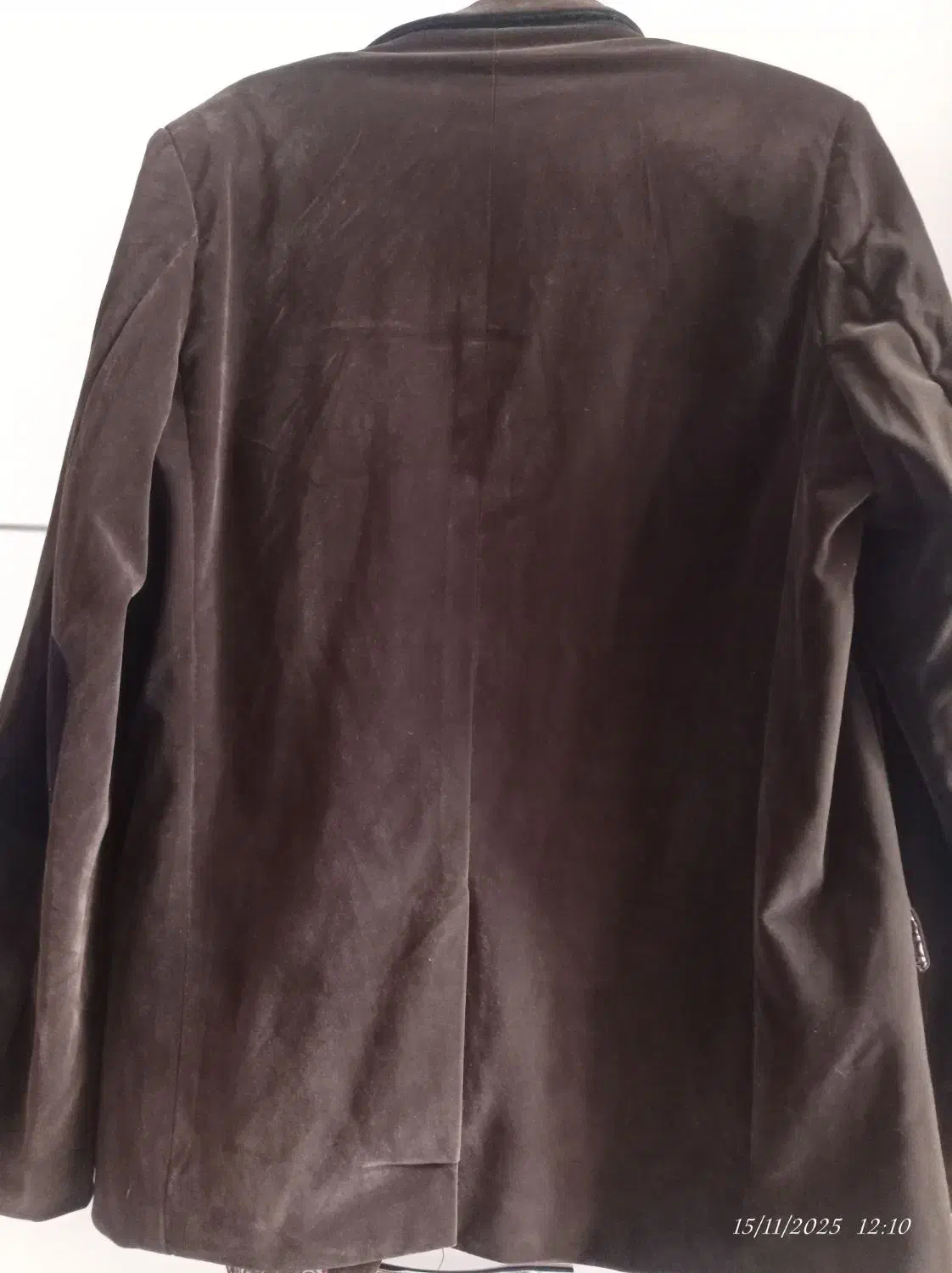 کت تکی جنس مخمل قهوه ای پررنگ|لباس|سقز, |دیوار