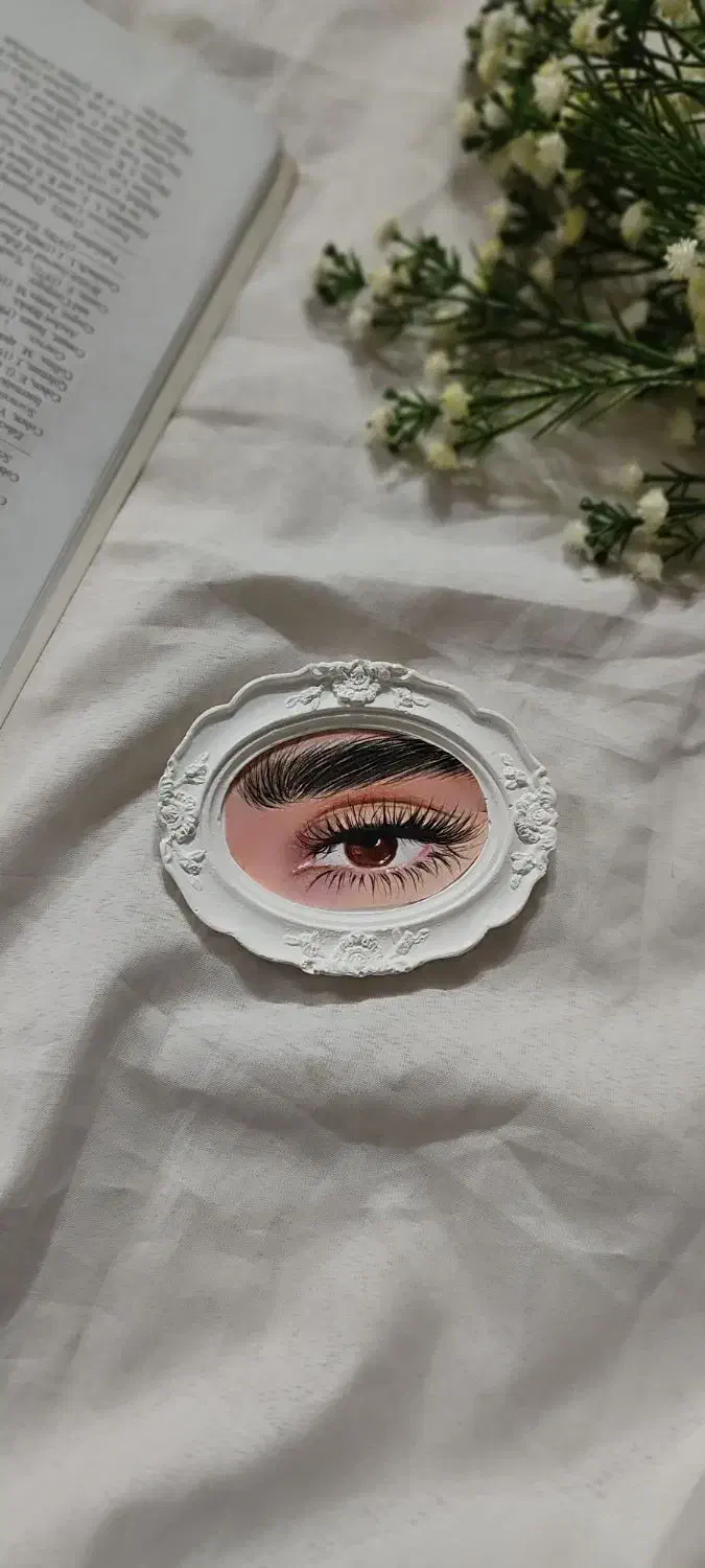 نقاشی چشم|تابلو، نقاشی، عکس|قم, آزادگان|دیوار