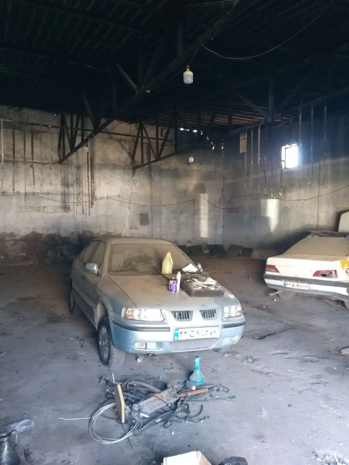 سوله ۲۰۰ متری داخل گاراژ دروازه رشت|اجارهٔ مغازه و غرفه|قزوین, |دیوار