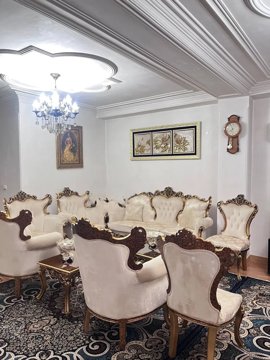 مبل کلاسیک|مبلمان خانگی و میز عسلی|رشت, منظریه|دیوار