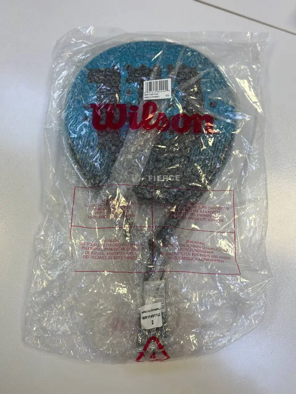 راکت پدل Wilson اورجینال|ورزش‌های توپی|تهران, هروی|دیوار