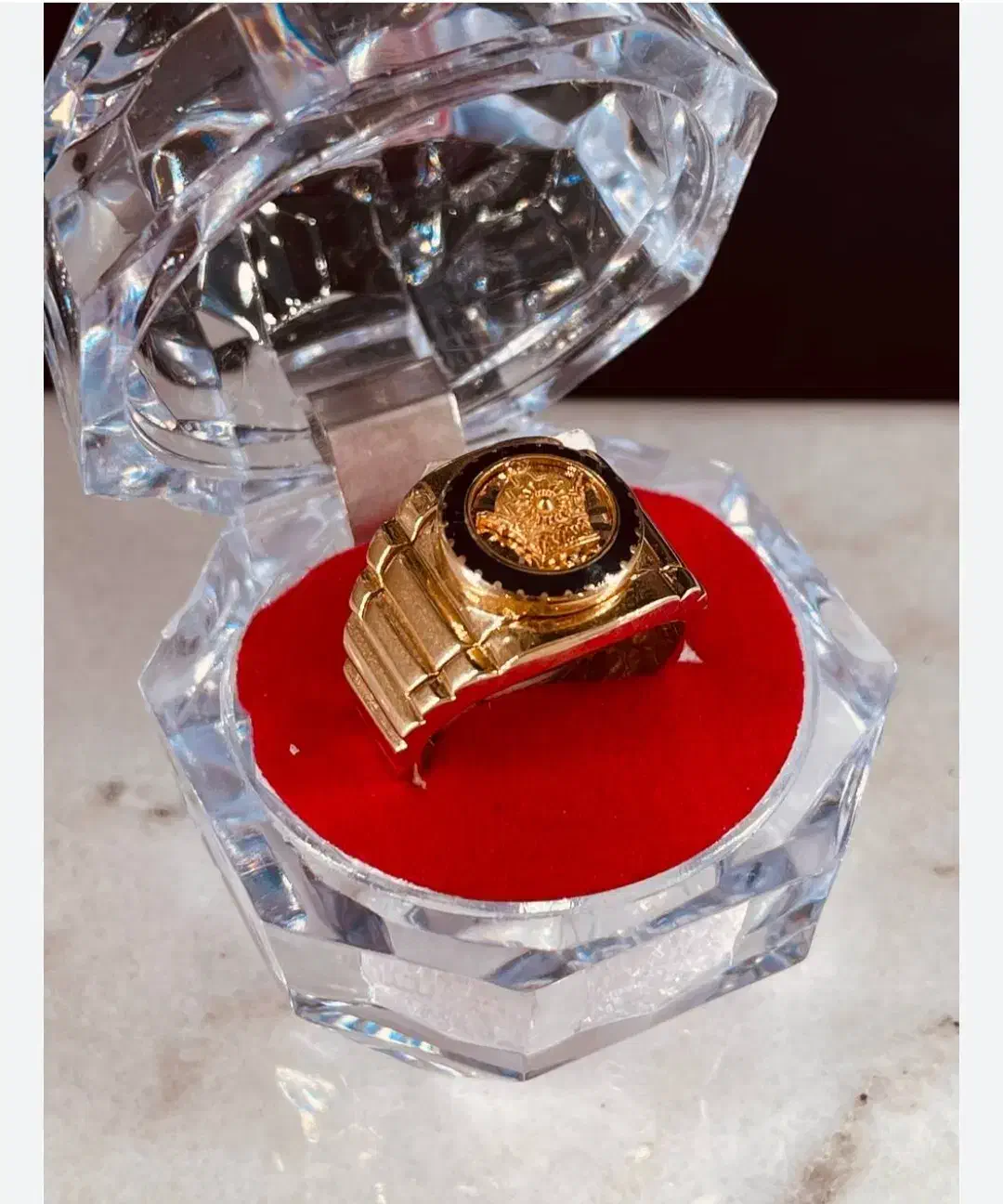 انگشتر مردانه طلا|جواهرات|دورود, |دیوار