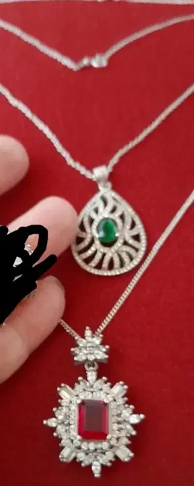 گردنبندنقره ۹۲۵|جواهرات|کرمانشاه, |دیوار