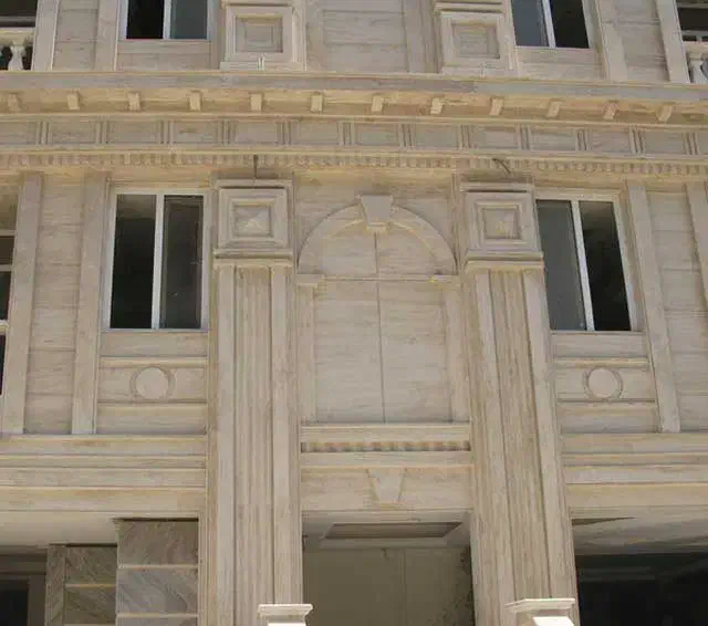 سنگ کاری نما ساده .رومی.کلاسیک|خدمات پیشه و مهارت|رشت, دباغیان|دیوار