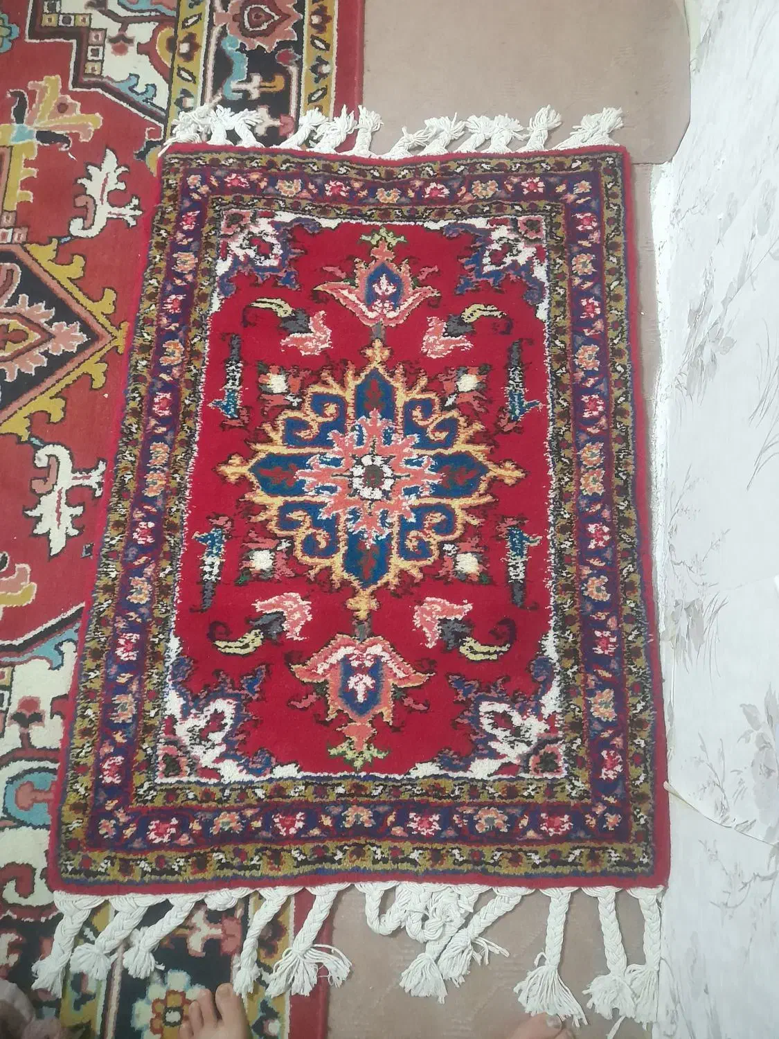 دو عدد پا دری  نو 80در 110هست|فرش|تبریز, |دیوار