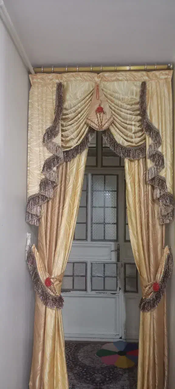 پرده شیک و تمیز|پرده، رانر، رومیزی|گتوند, |دیوار