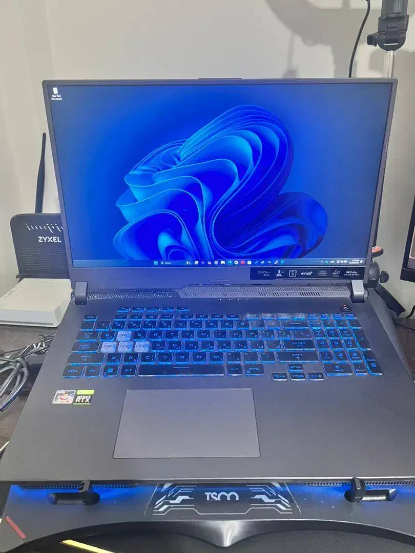 ASUS ROG Strix G17 G713RM ارتقا یافته|رایانه همراه|تهران, زرگنده|دیوار